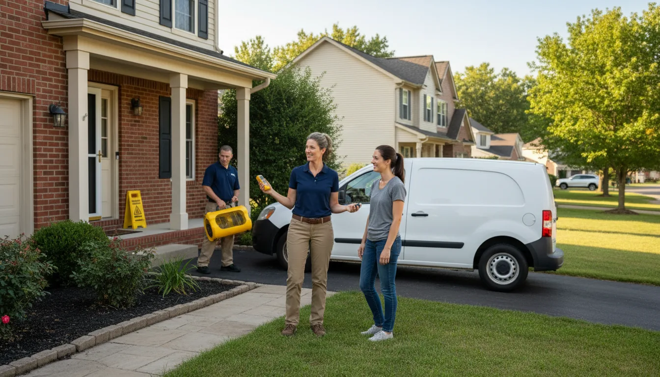 Residential water damage restoration in Trinidad, CO